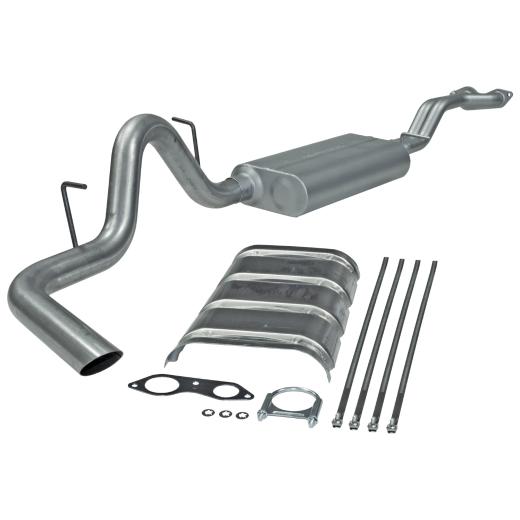 Flowmaster Force II Cat-Back Exhaust System - Single Side Exit with 50 Series Big Block Muffler