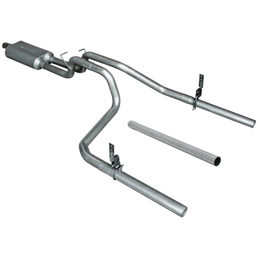 Flowmaster American Thunder Cat-Back Exhaust System - Dual Rear Exit with Super 50 Series Muffler