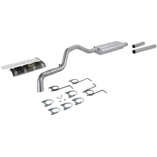 Flowmaster Force II Cat-Back Exhaust System - Single Side Exit with 70 Series Big Block II Muffler