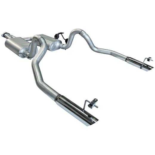 Flowmaster Force II Cat-Back Exhaust System - Dual Rear Exit with Super 40 Series Mufflers