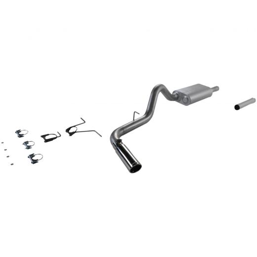 Flowmaster Force II Cat-Back Exhaust System - Single Side Exit with Super 50 Series Muffler