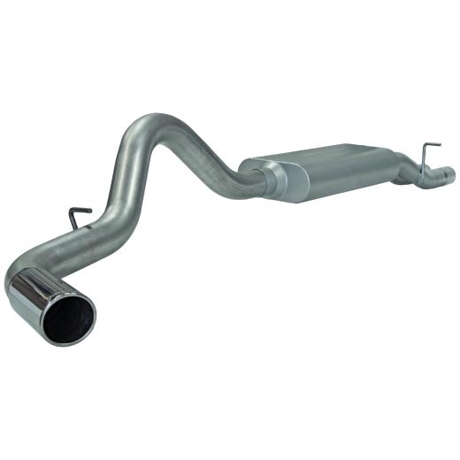 Flowmaster American Thunder Cat-Back Exhaust System - Single Side Exit with 50 Series Big Block Muffler and 4