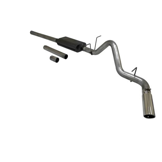 Flowmaster Cat-back System 409S - Single Rear Exit - Force II - Mild Sound