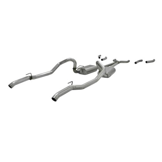 Flowmaster Header-back System 409S - Dual Rear Exit - American Thunder -Moderate/Aggressive