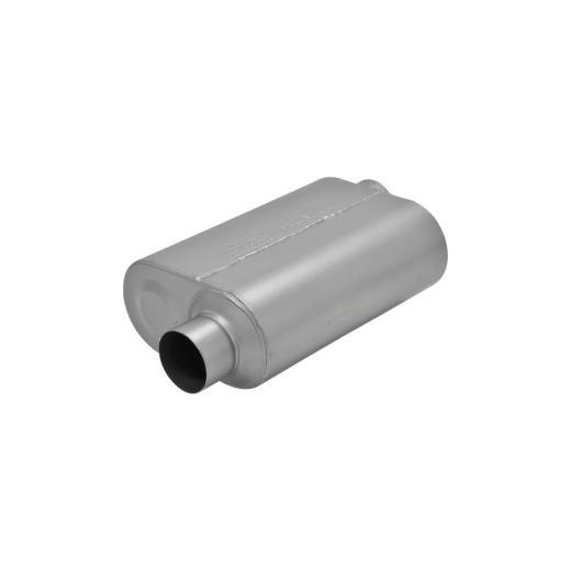 Flowmaster Super 40 Muffler 409S - 3.00 Offset In / 3.00 Offset Out - Aggressive Sound