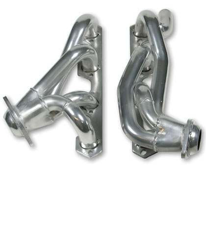 Flowtech Headers - Shorty, Smog Headerss, 50 States Emissions Legal (Ceramic)