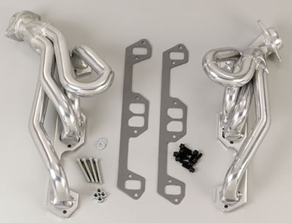 Flowtech Headers - Shorty, Smog Headerss, 49 States Emissions Legal, California EO Pending (Ceramic)