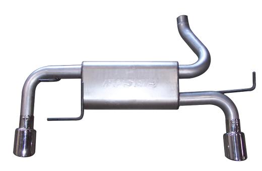 Gibson® Dual Rear Exhaust System - Aluminized