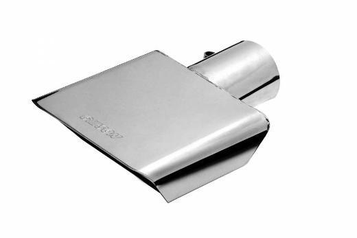 Gibson Polished Stainless Steel Muffler Tips - Round (Inlet: 2.5