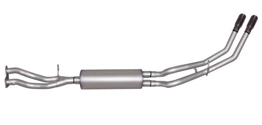 Gibson Exhaust Systems - Dual Sport Style (Aluminized)