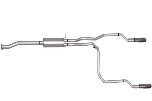 Gibson Exhaust Systems - Split Rear Style (Aluminized)