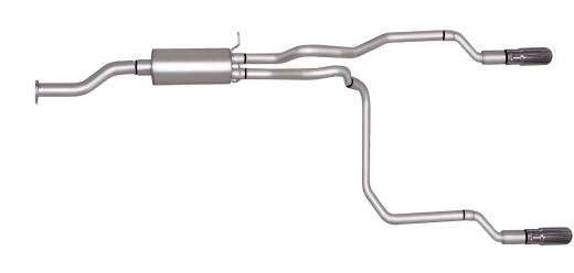 Gibson Exhaust Systems - Split Rear Style (Aluminized)