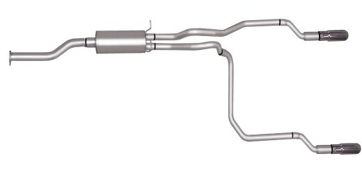 Gibson Exhaust Systems - Split Rear Style (Aluminized)