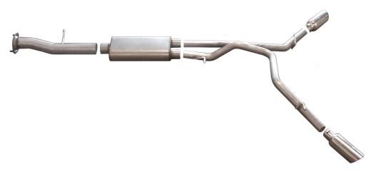 Gibson® Dual Extreme Exhaust System - Stainless Steel