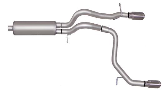 Gibson Exhaust Systems - Split Rear Style (Stainless Steel)