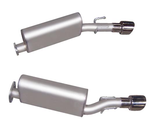 Gibson Dual Muffler Replacement (Stainless Steel)