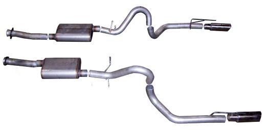 Gibson Dual Exhaust (Stainless Steel)