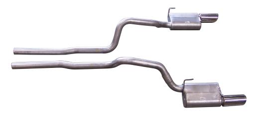 Gibson Dual Rear Exhaust 2.5