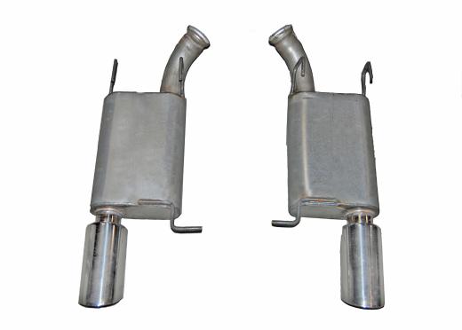 Gibson® Axle Back Exhaust System - Stainless Steel