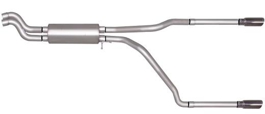 Gibson Exhaust Systems - Split Rear Style (Stainless Steel)