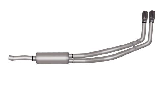 Gibson Exhaust Systems - Dual Sport Style (Stainless Steel)