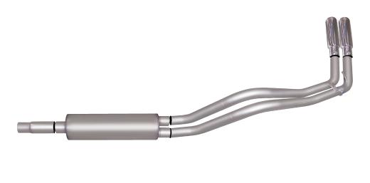 Gibson Exhaust Systems - Dual Sport Style (Aluminized)