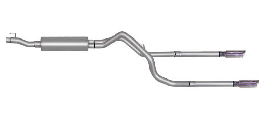 Gibson Exhaust Systems - Split Rear Style (Stainless Steel)