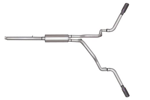 Gibson Exhaust Systems - Extreme Dual Style (Stainless Steel)