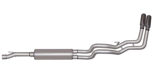 Gibson Exhaust Systems - Dual Sport Style (Stainless Steel)