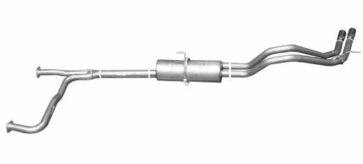 Gibson Exhaust Systems - Dual Sport Style (Stainless Steel)