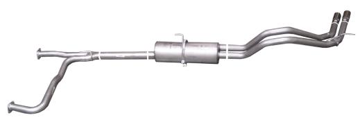 Gibson Exhaust Systems - Dual Sport Style (Stainless Steel)