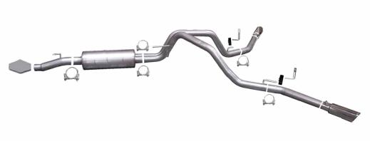 Gibson Exhaust Systems - Extreme Dual Style (Stainless Steel)