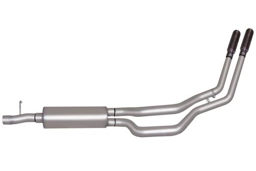 Gibson Exhaust Systems - Dual Sport Style (Stainless Steel)