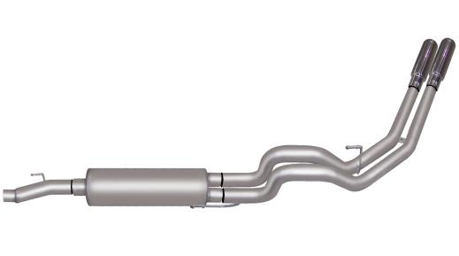 Gibson Exhaust Systems - Dual Sport Style (Stainless Steel)