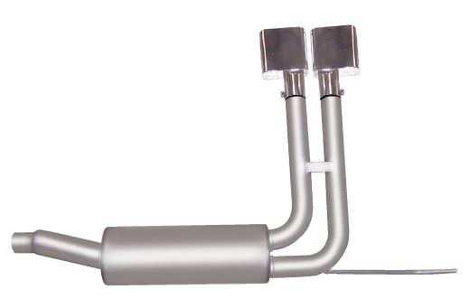 Gibson Exhaust Systems - Super Truck Style (Stainless Steel)