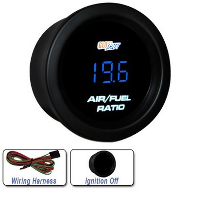 Glowshift Blue Digital Air/Fuel Gauge