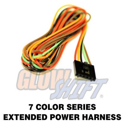 Glowshift 7 Color Series Extended Sensor Wiring Harness