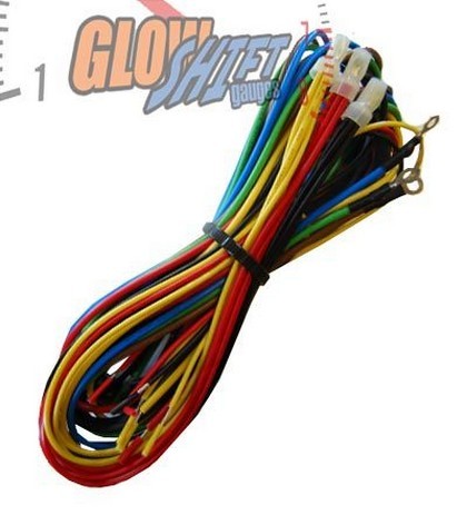 Glowshift 3 Gauge Wiring Kit