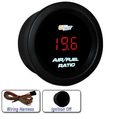 Glowshift Red Digital Air/Fuel Gauge