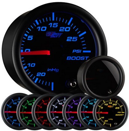 Glowshift Tinted 7 Color Boost / Vacuum Gauge