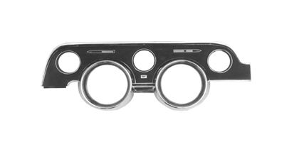 Goodmark Bezel For Instrument Panel - Black Camera Case Finish