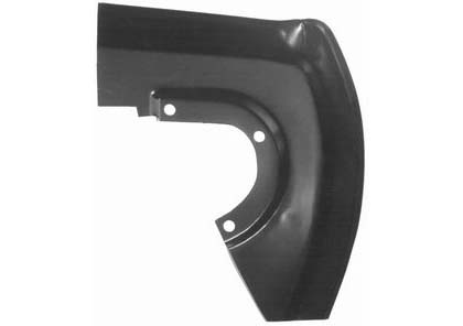 Goodmark Splash Shield For Fender (Right - Passenger) - w/o Gasket