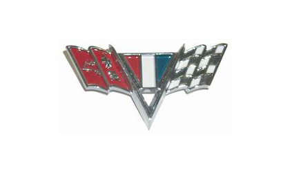 Goodmark Fender Emblem V-Flags