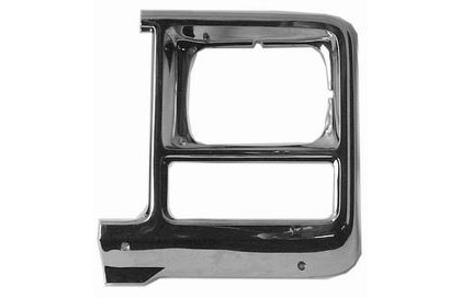 Goodmark Bezel Set For Head Light (Left) - Chrome