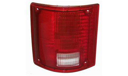 Goodmark Lens For Tail Light (Left - Driver) - w/o Chrome Trim