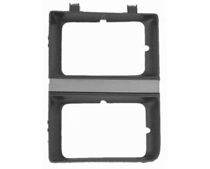 Goodmark Bezel Set For Head Light (Left) - Quad Headlight