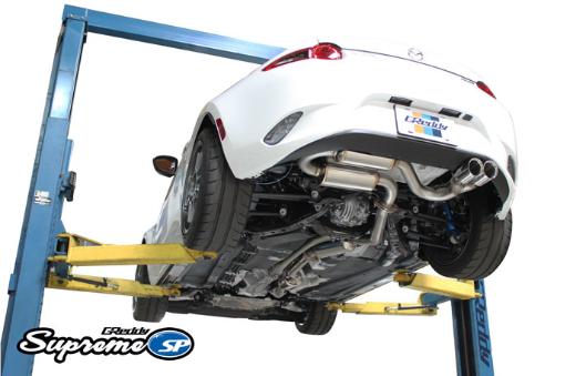 Supreme Mazda Miata 16-17 Cat-Back System, Manual Trans Only