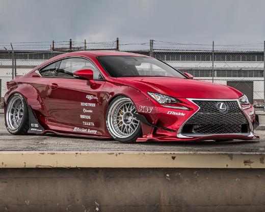 Rocket Bunny Lexus Rc-F Full Kit W/ Gt Wing