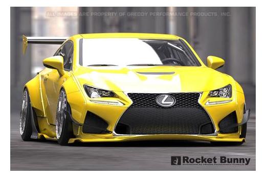 Rocket Bunny Lexus Rc-F Front Canards