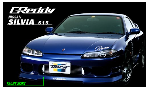 Front Lip Spoiler Silvia S15